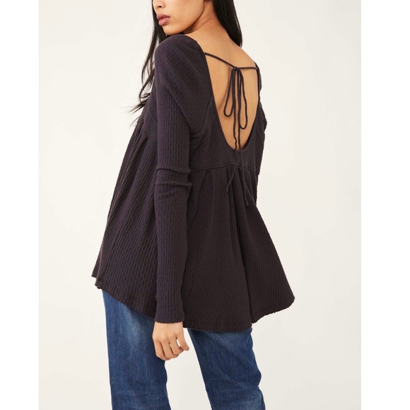 🎉LAST CHANCE🎉 NWT Free People It's Always You Top / Black - Picture 5 of 7